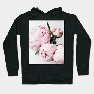 Flowers print, Scandinavian, Peony, Fashion print, Scandinavian art, Modern art, Wall art, Print, Minimalistic, Modern Hoodie